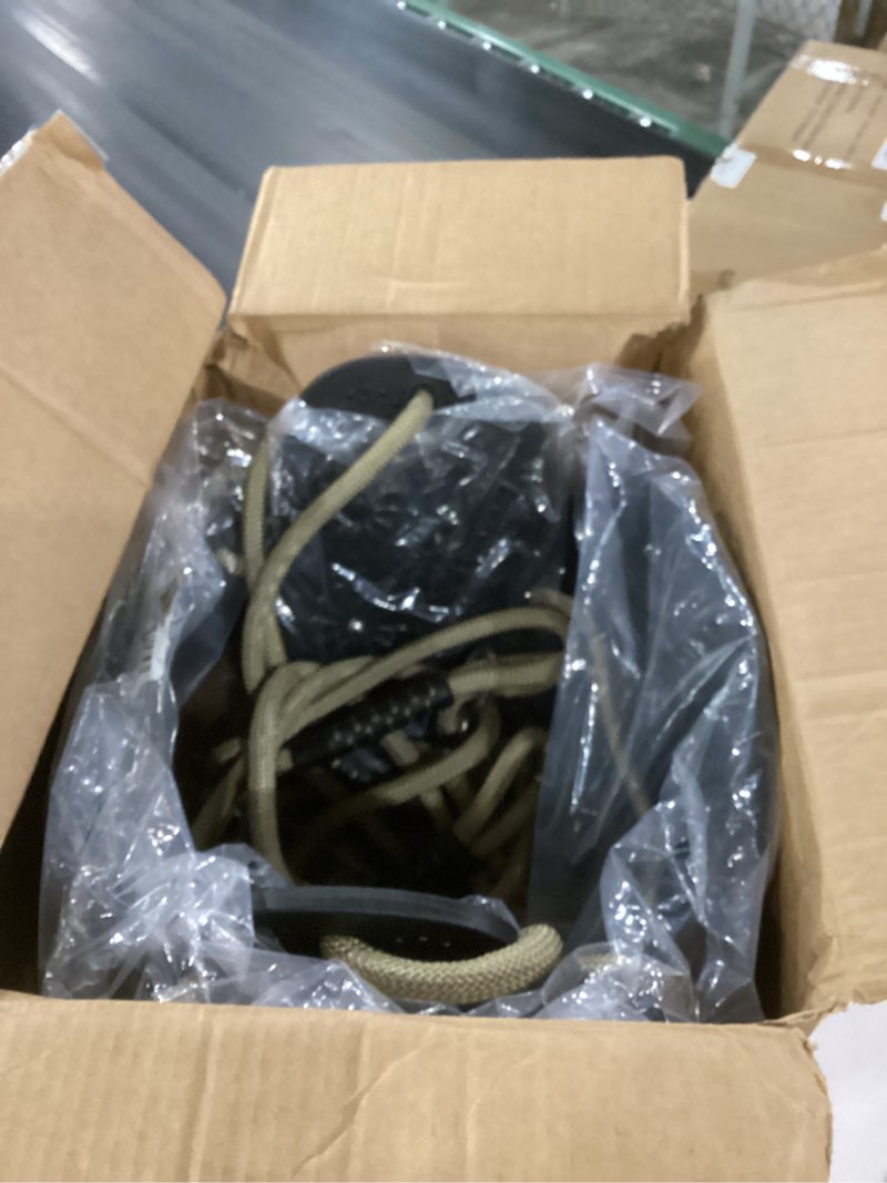 Condition photo showing Good Condition for seleware toddler swing set accessories high back full bucket swing seats w/adjustable rope and 4 locking carabiners, cute elephant shape design 600lb capacity (2 pack) black bucket swing with swing seat (2 pack)