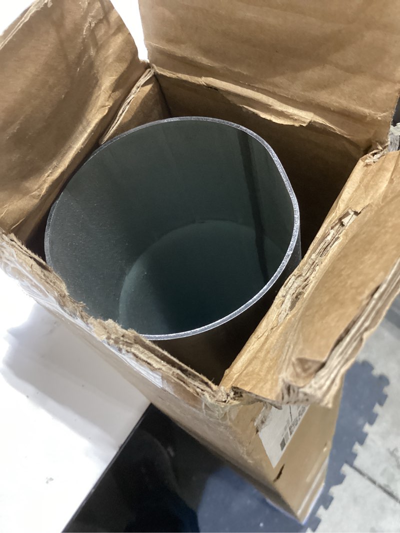 Condition photo showing Good Condition for silver galvanized straight exhaust pipe tubing steel straight tube piping 4ft long 3 inch od 48 inch tailpipe exhaust pipe exhaust system straight 3" od