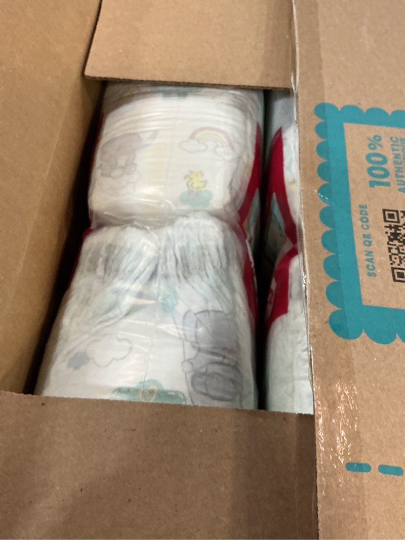 Condition photo showing New/Like New for Pampers Diapers - Swaddlers 360° - Size 5, 116 Count, up to 100% Leakproof Comfy Dry Fit, Designed for Easy Changes, Pull On Baby Diaper (Packaging May Vary) Size 5 116