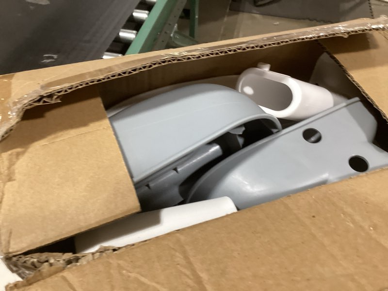 Condition photo showing Good Condition for HBTower Potty Training Seat with Step Stool Ladder for Toddlers, Adjustable Kids Toilet Seat with Splash Guard, Anti-Slip Pads & Safety Handles, Comfortable Potty Chair for Boys & Girls (Grey)