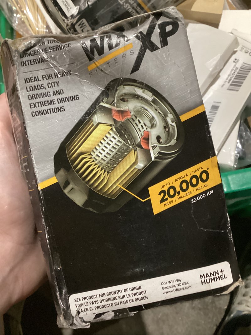 Condition photo showing As Is for automotive filter