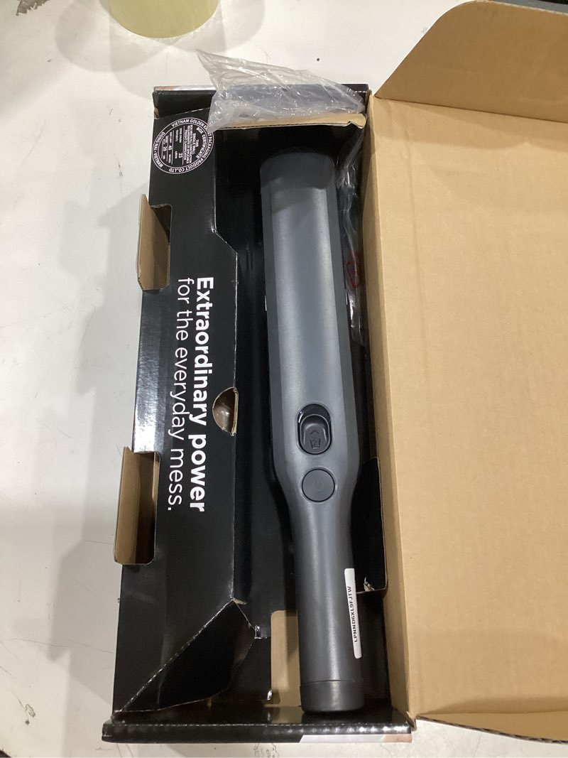 Condition photo showing As Is for shark wandvac cordless lightweight hand vacuum with powerful suction and charging dock wv201 3" cleaning path black