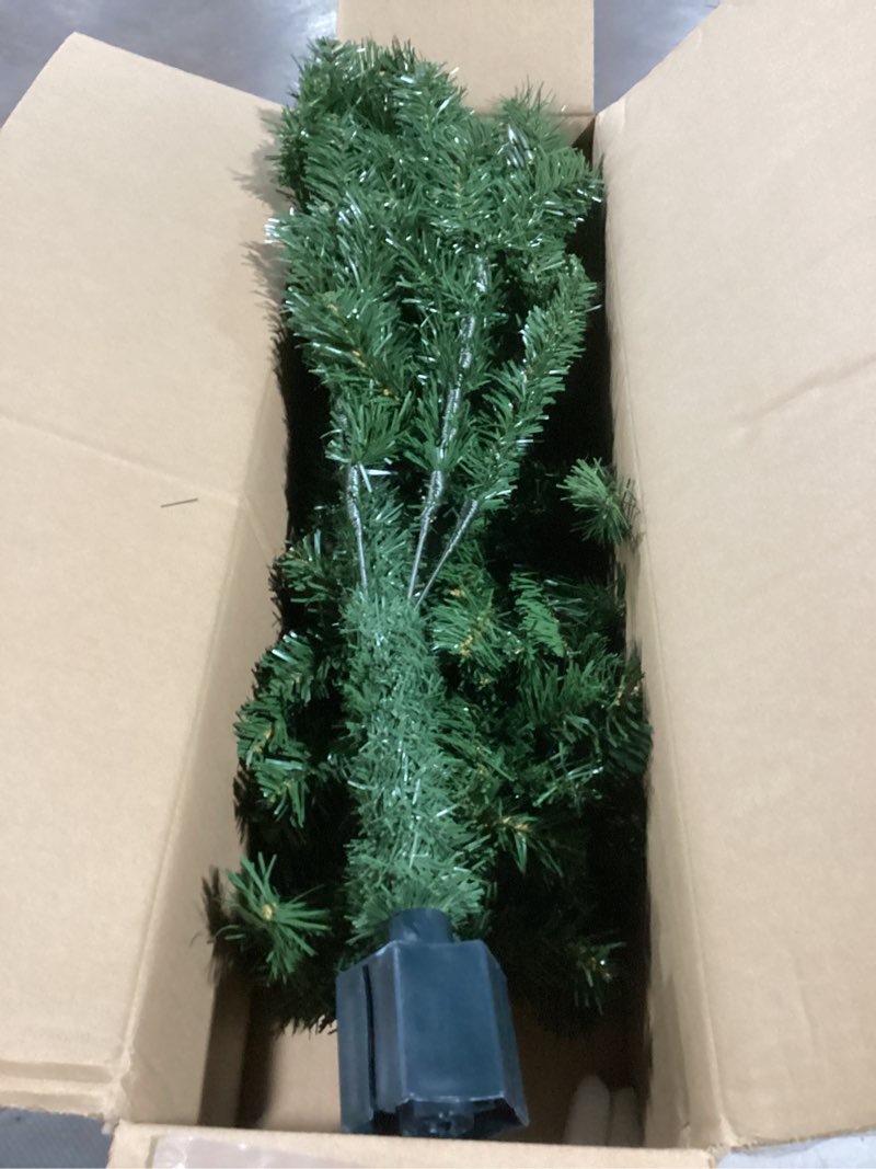 Condition photo showing Good Condition for National Tree Company 4 ft Unlit Kincaid Spruce Mini Artificial Christmas Tree, 269 Tips, Includes Stand, Green 4ft