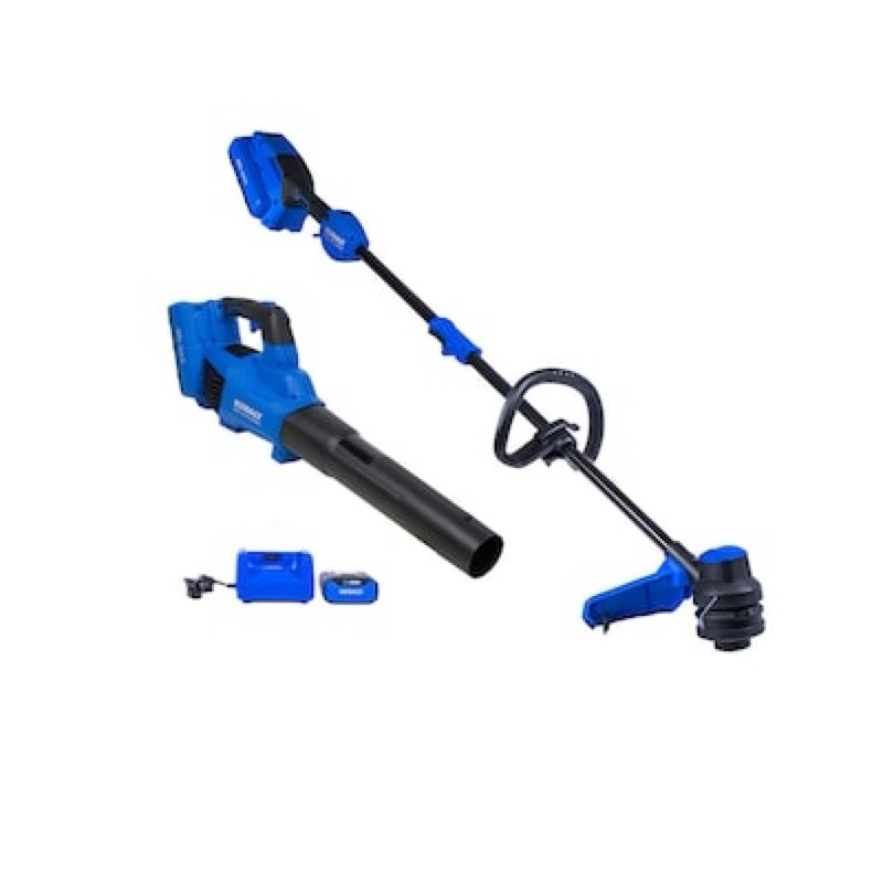 kobalt gen4 40-volt cordless battery string trimmer and leaf blower and 4.0 ah (battery included)