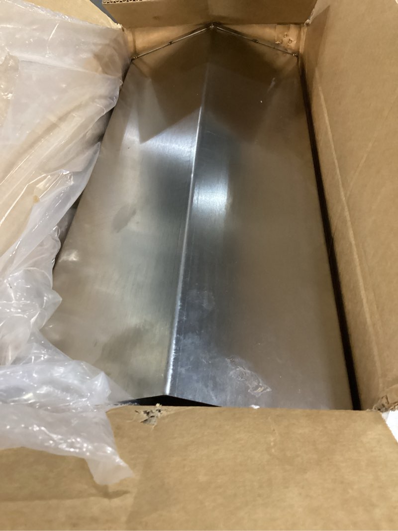 Condition photo showing Good Condition for 9904200046 heat manifold for masterbuilt gravity series 800 digital charcoal grill and smokers mb20040122 mb20040221, stainless steel heating shield cover with removable and detachable base 17 15/16" for mb 800