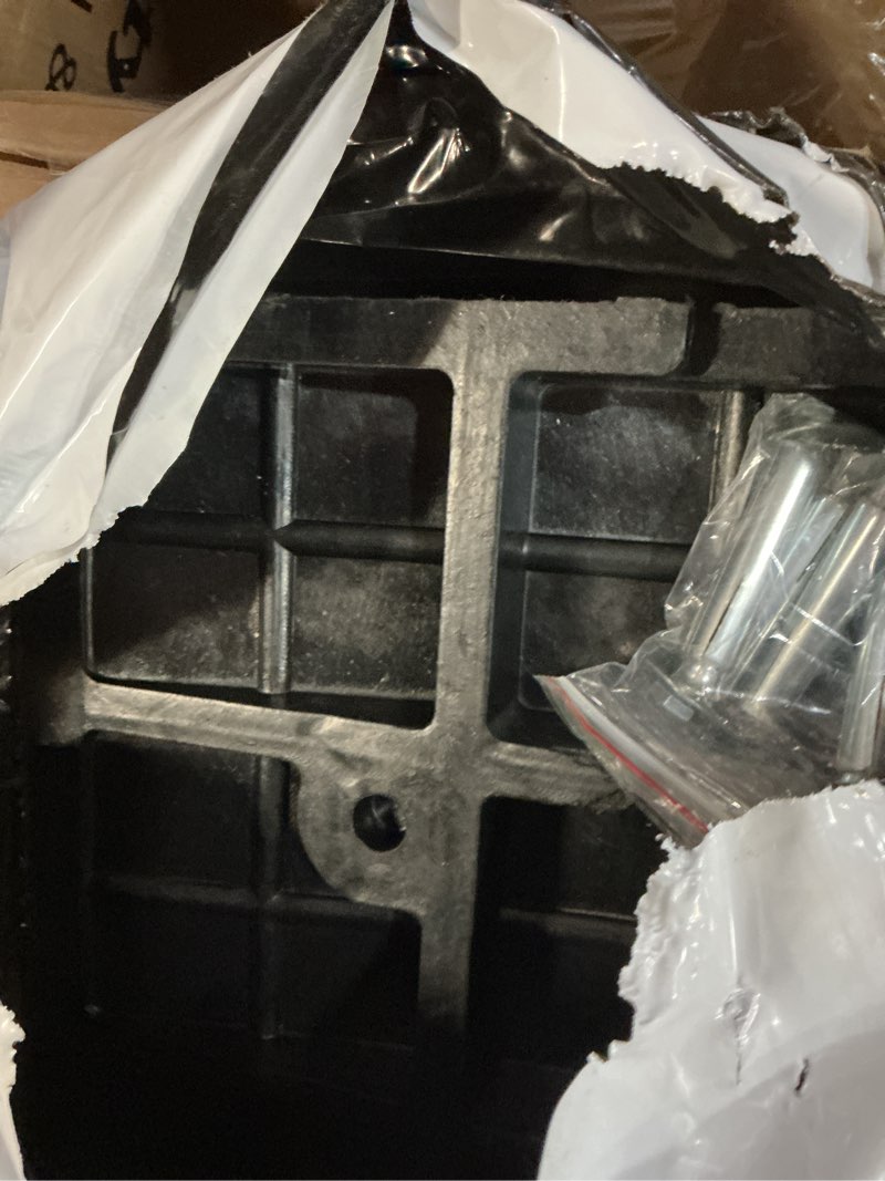 Condition photo showing Good Condition for MYOYAY 2'' Rise Rubber Curb Ramp Heavy Duty Rubber Threshold Ramp 10 Ton Car Vehicle Curbside Driveway Ramp for Loading Dock Sidewalk Wheelchair, 38'' (L) x 9.84'' (W) x 2'' (H) Black 2inch