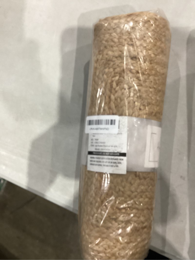 Condition photo showing New/Like New for Hausattire Jute Braided Placemats 14x14 Inches Set of 4 Reversible Handwoven Boho Vintage Easter Placemats for Kitchen Dining Tables|BBQ's Farmhouse Decor Indoor & Outdoor Parties|Natural 14x14 Inches Natural Braided