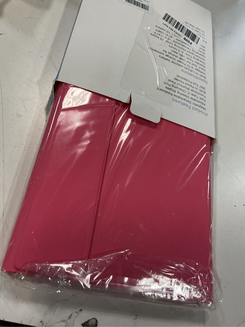 Condition photo showing Good Condition for Harvopu Compatible for iPad Air 11 Inch/Air 5th 4th Generation Case with Keyboard - Folio Keyboard Cover with Pencil Holder for iPad Air 11-inch M3/M2 (2025/2024), Air 5/Air 4 (Hot Pink)