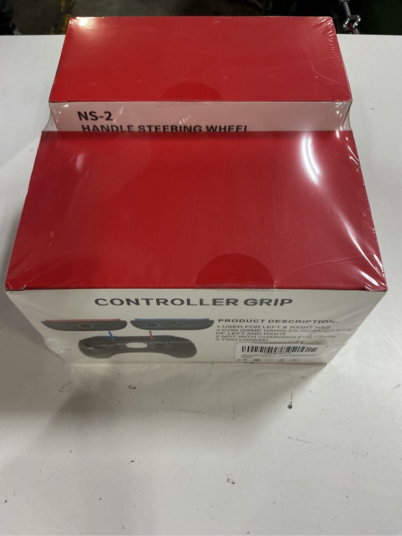 Condition photo showing New/Like New for hosanwell switch 2 steering wheel & joycons grip kit - 2-in-1 pro controller accessories compatible with switch 2 (2025) console - ergonomic design for enhanced gaming experience