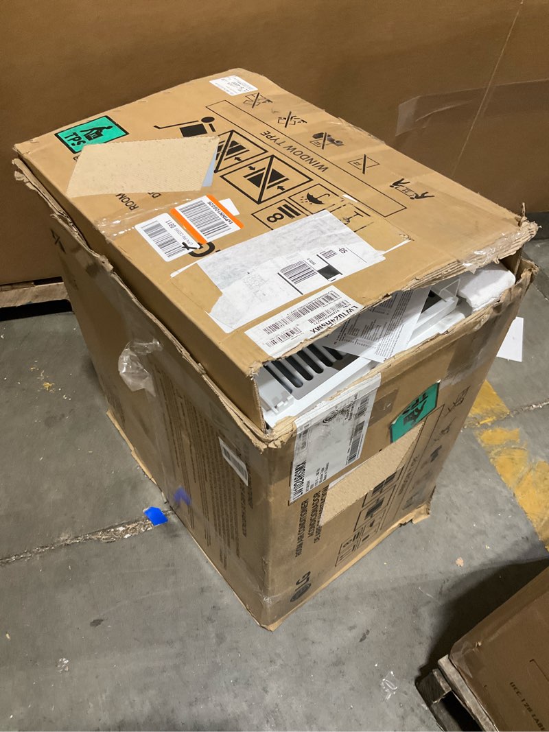 Condition photo showing As Is for lg lw1024rsmx window conditioner, wi-fi enabled w/remote, 450 sq.ft, 4-way air deflection, 3 cooling and fan speeds, 115v, 10,000 btu, white 1 count (pack of 1)