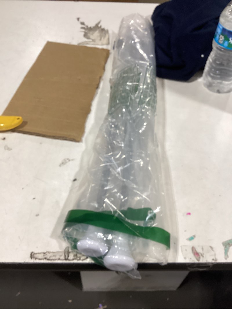 Condition photo showing New/Like New for twirling baton 2 pieces spinning dance baton metal gymnastics parade stick for child in majorette (original version, 2 pack) original version 2 pack