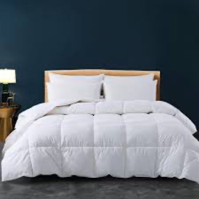 Cozynight Twin Size Down Alternative Comforter-White Comforters Duvet Insert with Corner Tabs-Breath