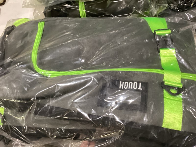 Condition photo showing New/Like New for Similar to stock photo Tough Outfitters Ski Bag for Air Travel - Padded Ski Bags for Air Travel - Durable Luggage Case for Skis - Premium Snow Equipment Gear Carrier Green 