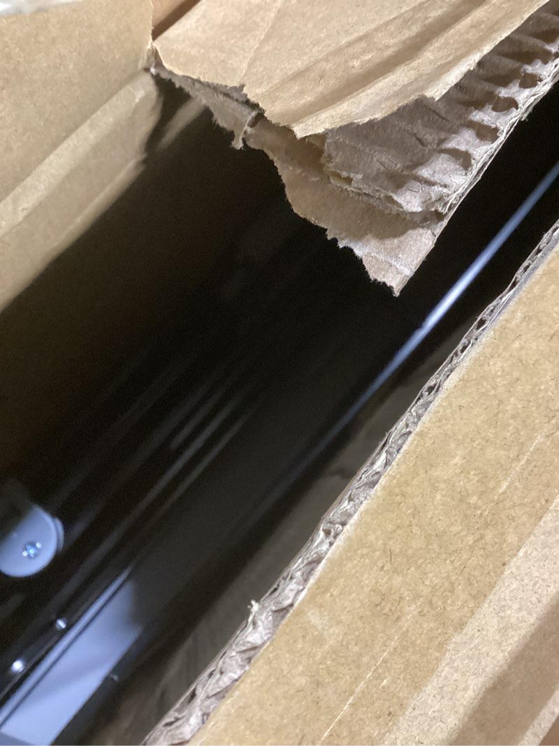 Condition photo showing New/Like New for Dog Crate Furniture, 32" Double Door Dog Crate with Barn Door, Dog Kennel Indoor, End Side Table Wooden Dog Crate for Small Medium Large Dog, Anti-Chew Anti-Escape, Greige DFC83605B