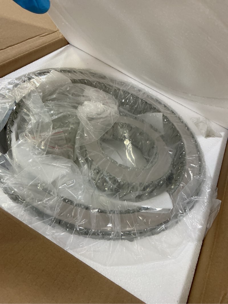 Condition photo showing Good Condition for crystal chandeliers modern crystal chandelier flush mount ceiling light fixture with remote control for bedroom dining room living room (16 inch dimmable) 15.7 inch-dimmable