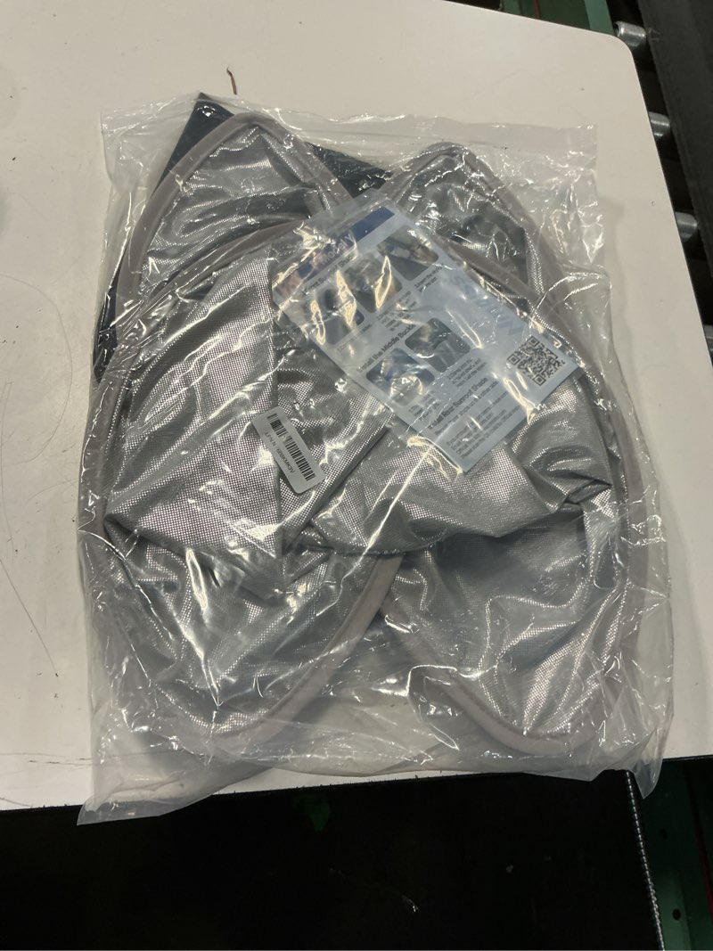 Condition photo showing Good Condition for nmoiss tesla model y juniper 2025-2026 sunshade roof [never sag, upf50+ 99% uv block] ice crystal cooling sun shade with reinforced fixing clips, reduce heat & save ev battery, easy install sunroof model y juniper(2025-2026)grey