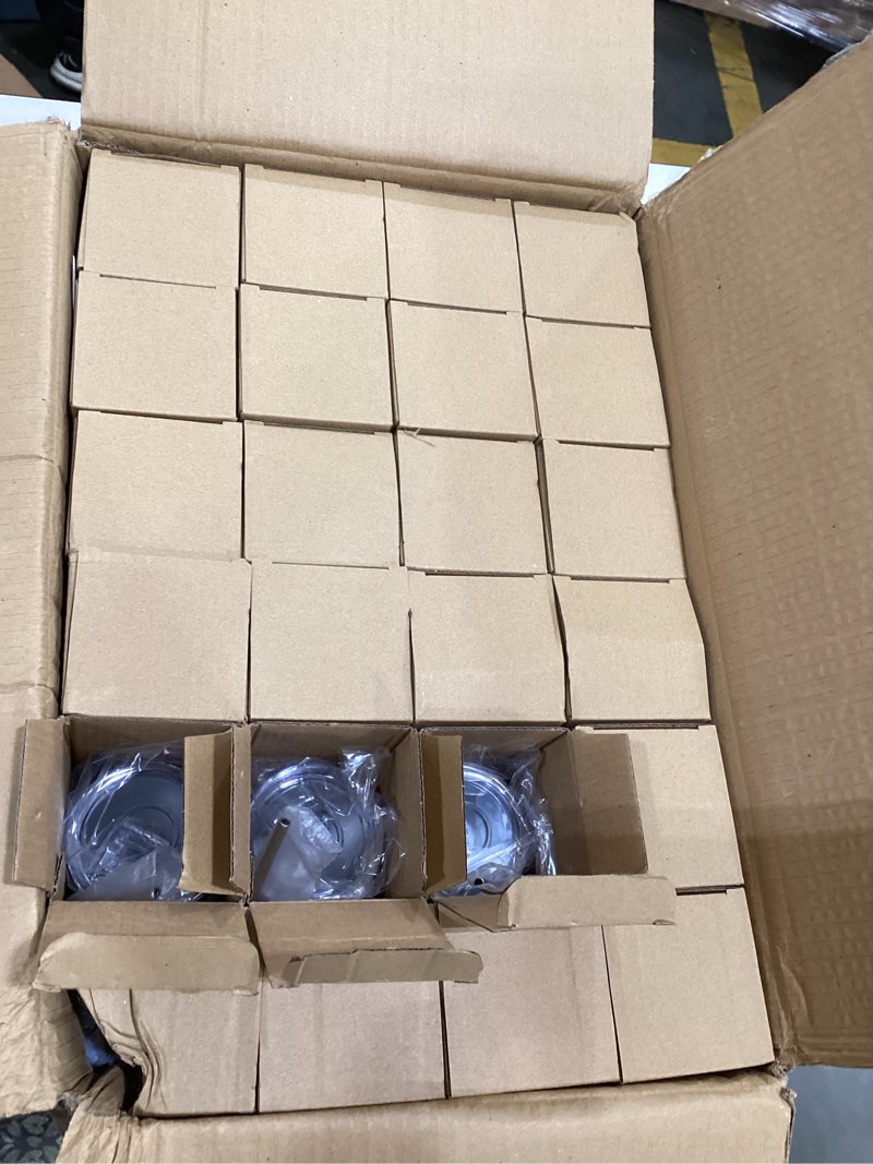 Condition photo showing Good Condition for pyd life 24 pack sublimation tumblers blanks skinny 20 oz white straight bulk stainless steel cups with metal straw and lid for tumbler heat press machine sublimation print