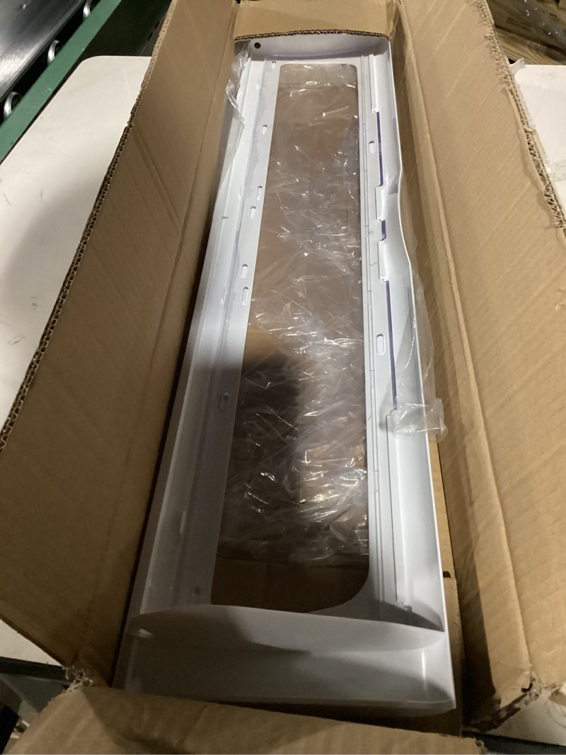 Condition photo showing Good Condition for w10827015, ap5985816, 67005903 pantry drawer door cover (with transparent plastic sheet) compatible with kenmore, maytag, whirlpool, amana, jenn-air, kitchenaid, ikea, dacor, gaggenau refrigerator