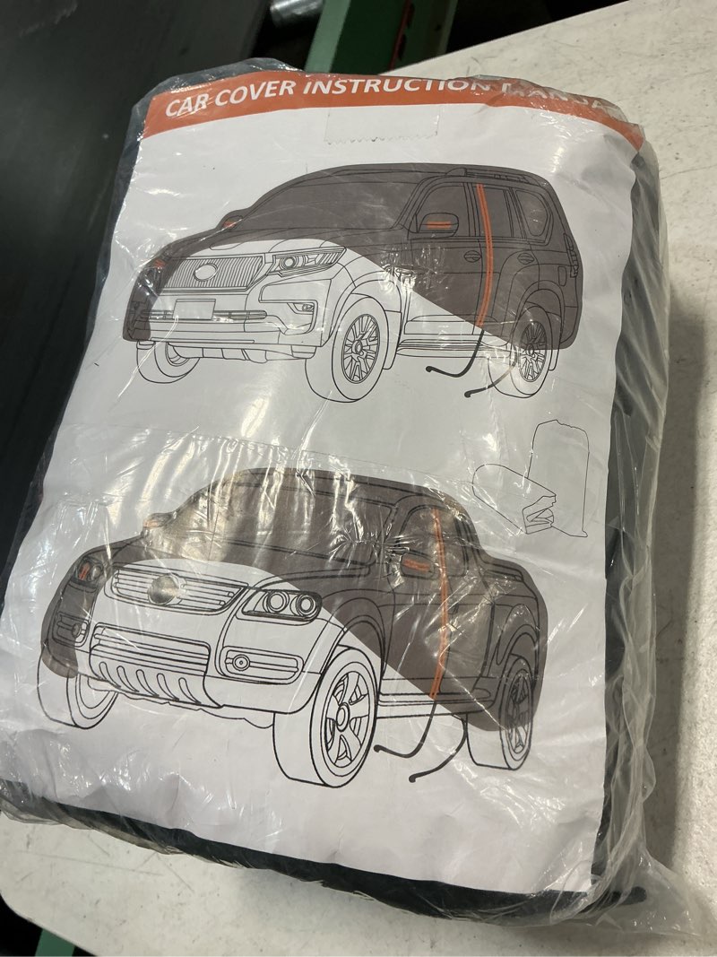 Condition photo showing New/Like New for car cover for mazda cx cx-90 cx-9 cx-70 cx-7 cx-50 cx-5 cx-30 cx-3 2006-2025, suv full car cover waterproof all weather, outdoor sun rain uv snow dust protection, custom fit with driver door zipper