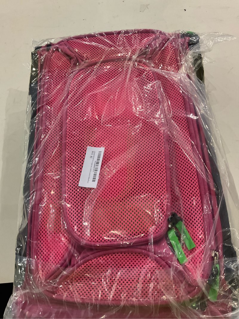 Condition photo showing New/Like New for 19x13x9 TSA Approved top Expandable pet Carrier for Small Dog Puppy cat up to 10 lbs Weight and 18'' Length, for Southwest Spirit Canada Airlines(Black) 19.0"L x 13.0"W x 9.0"H all black