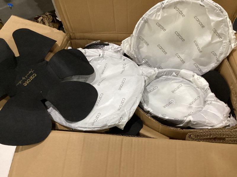 Condition photo showing Good Condition for carote 26pcs pots and pans set non stick, cookware set pots and pans induction cook ware, nonstick kitchen cooking, pfoa free, black black 26 piece