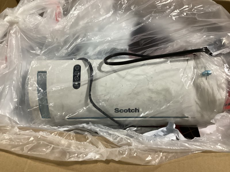 Condition photo showing As Is for Scotch Thermal Laminator, Extra Wide 13 Inch Input, Ideal for Teachers, Small Offices, or Home (TL1302X)