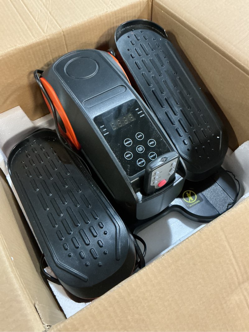 Condition photo showing Good Condition for under desk oval exercise machine electric oval leg exerciser seen on tv 12 speed foot exerciser for seniors portable mini seat pedal exerciser for home office vertical