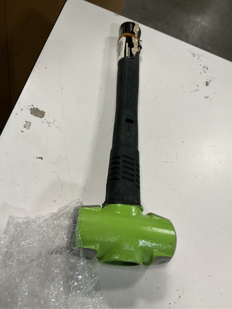 Condition photo showing As Is for Wilton B.A.S.H 16" Soft Face Sledge Hammer, 4 Lb Head (40416) 16 in. Handle 4 lb. Head