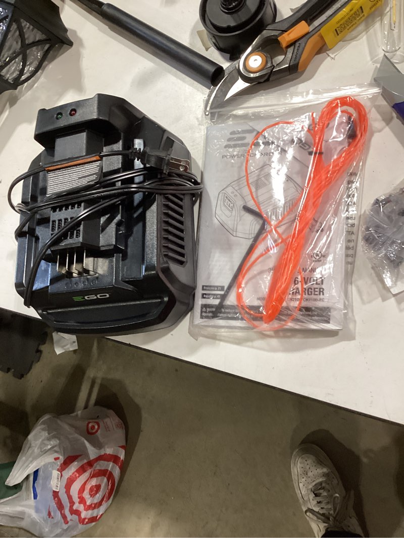Condition photo showing As Is for ego power+ 56 -volt, 2.5 ah 1 -pack lithium ion (li-ion) battery incomplete ,similar items