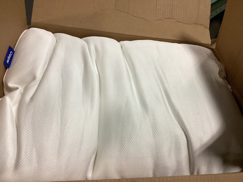Condition photo showing Good Condition for Casper Sleep Essential Cooling Hybrid Pillow, Standard Size – Dual-Sided Foam & Down-Alternative Fill, Medium Feel, Cooling Cover, Supports Side Sleepers, Breathable & Pressure-Relieving Standard Essential Cooling Hybrid Pillow Single Pack