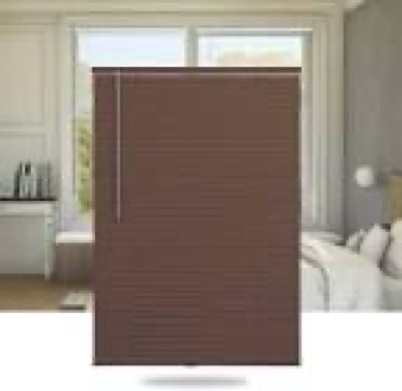 SEEYE Cordless Mini Blinds Aluminum Venetian Blind Horizontal Window Shades, 1" Slat Size - Rooming 