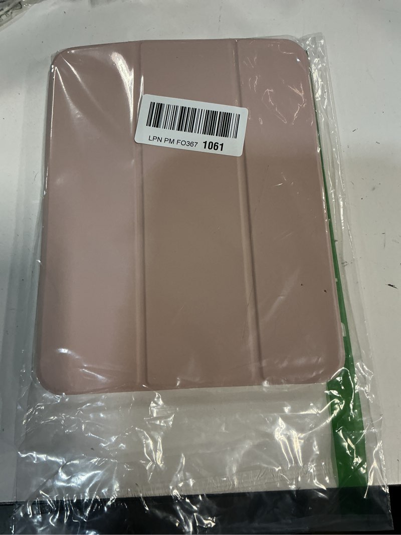 Condition photo showing Good Condition for imieet ipad (a16) case/ipad 10th generation case [11-inch 2025/10.9 inch 2022] with pencil holder, trifold stand smart cover with soft tpu back,auto wake/sleep(pink)