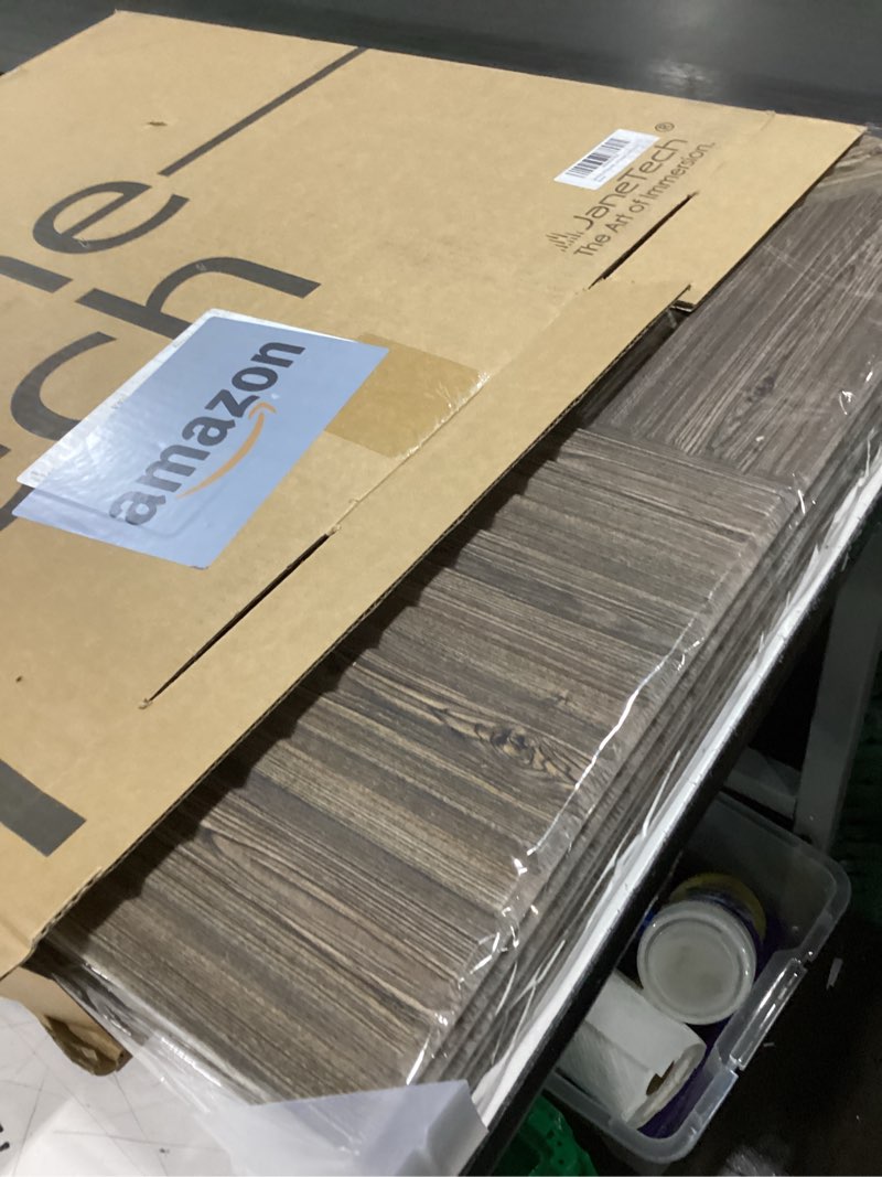 Condition photo showing Good Condition for janetech wall panels, acoustic panels, sound absorbing wall art with nano glue for recording and home studio, office,conference, aurin thread, 23.62 x 23.62 inches 72×48 inches aurin thread