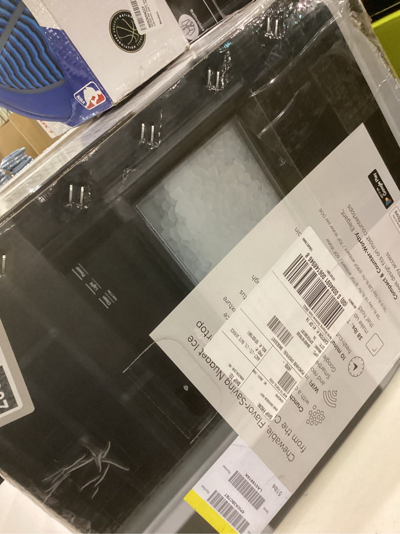 Condition photo showing New/Like New for GE Profile - Opal 2.0 38-lb. Portable Ice maker with Nugget Ice Production, XL 1 Gallon Side Tank and Built-in WiFi - Black Stainless Steel