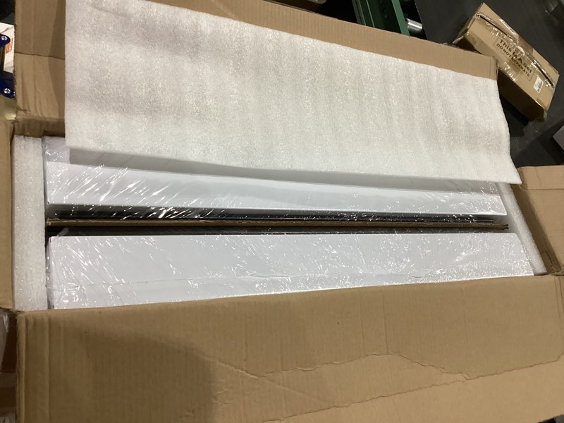 Condition photo showing Good Condition for 2 Pack Expandable Pull Out Cabinet Organizer 21"Deep With Raising Pad for Framed Cabinets,Upgrade 3 Slide Rails Slide Out Drawers,Roll Out Shelves Adhesive,Adjustable Width 15.15"-26.3" White White 21"D x 15.15"-26.3"W(2Pack)