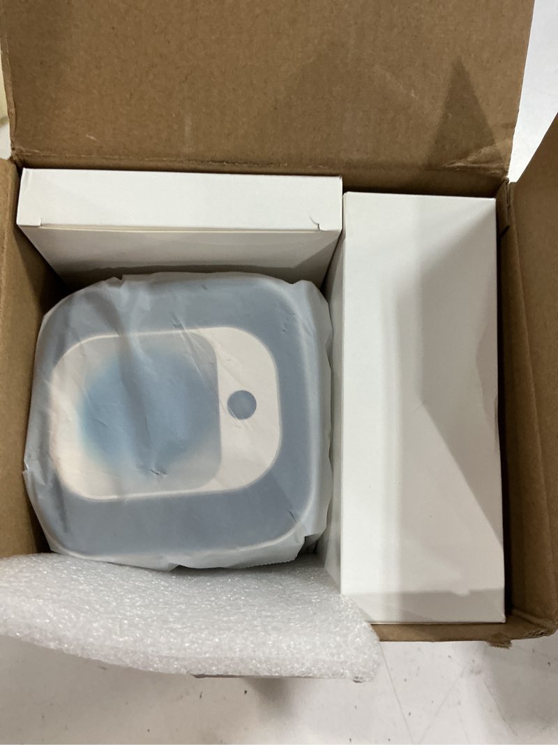 Condition photo showing New/Like New for ?auto focus&1080p?magcubic mini smart projector with 4k support, portable projector with wifi and bluetooth, 5w speaker, built in apps, voice control, outdoor movie projector white
