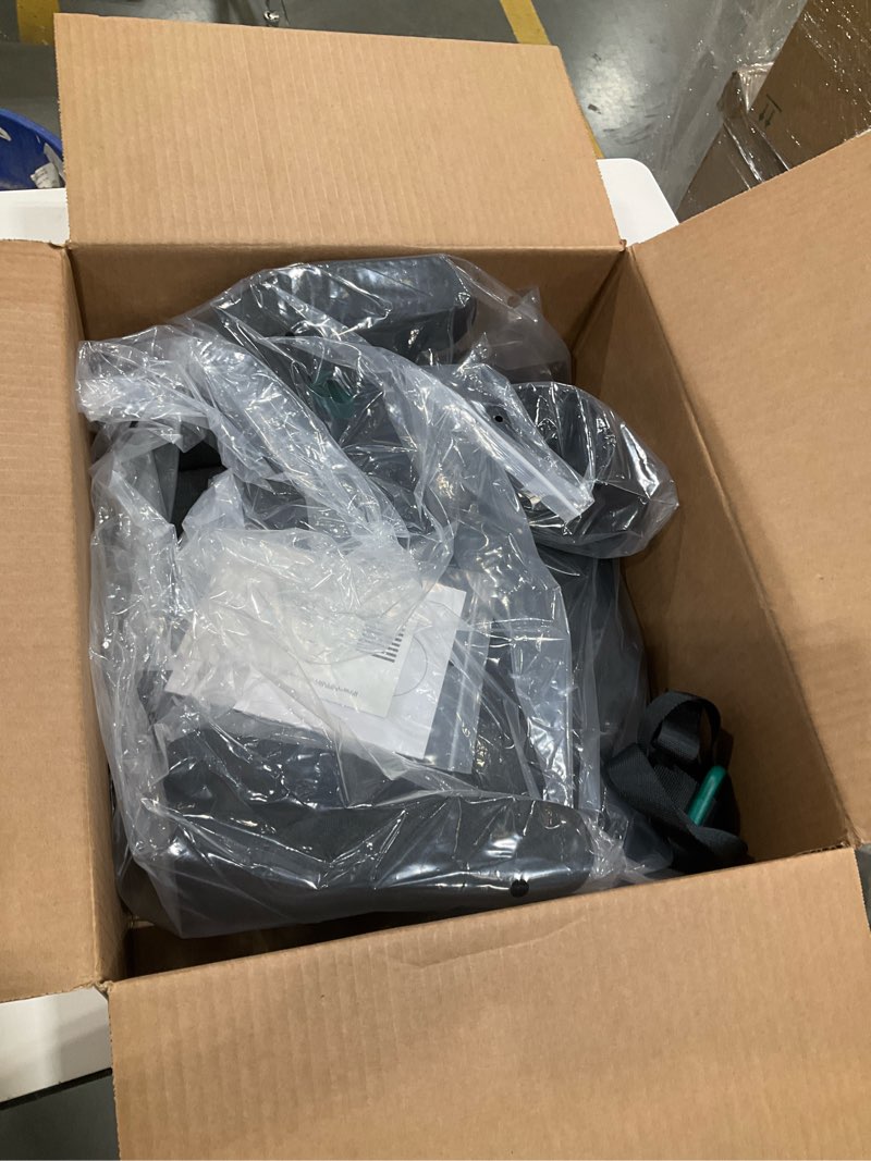 Condition photo showing Good Condition for britax upngo click backless booster car seat with rigid latch, lightweight and portable travel booster with slim design and postureplus, accommodates kids up to 120 lbs and 63” – raven black
