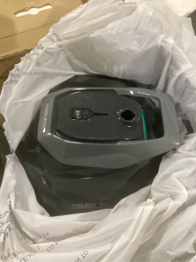 Condition photo showing Good Condition for cordless robotic pool cleaner with remote control, pool vacuum for above & in-ground pool with 90 mins runtime, self-parking,fast charging, ideal for above ground pools up to 850 sq.ft green