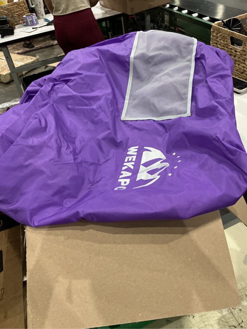 Condition photo showing Good Condition for wekapo inflatable couch air lounger chair - camping & beach accessories, portable blow up sofa for hiking, lawn, indoor/outdoor movies & music festivals. lightweight and easy to set up air hammock purple