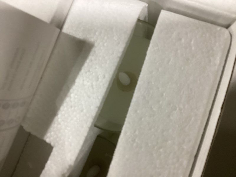 Condition photo showing New/Like New for Tyawon Glass Battery Operated LED Flameless Candles with Remote and Timer, Real Wax Candles Warm Color Flickering Light for Festival Wedding Home Party Decor(Pack of 3)-White