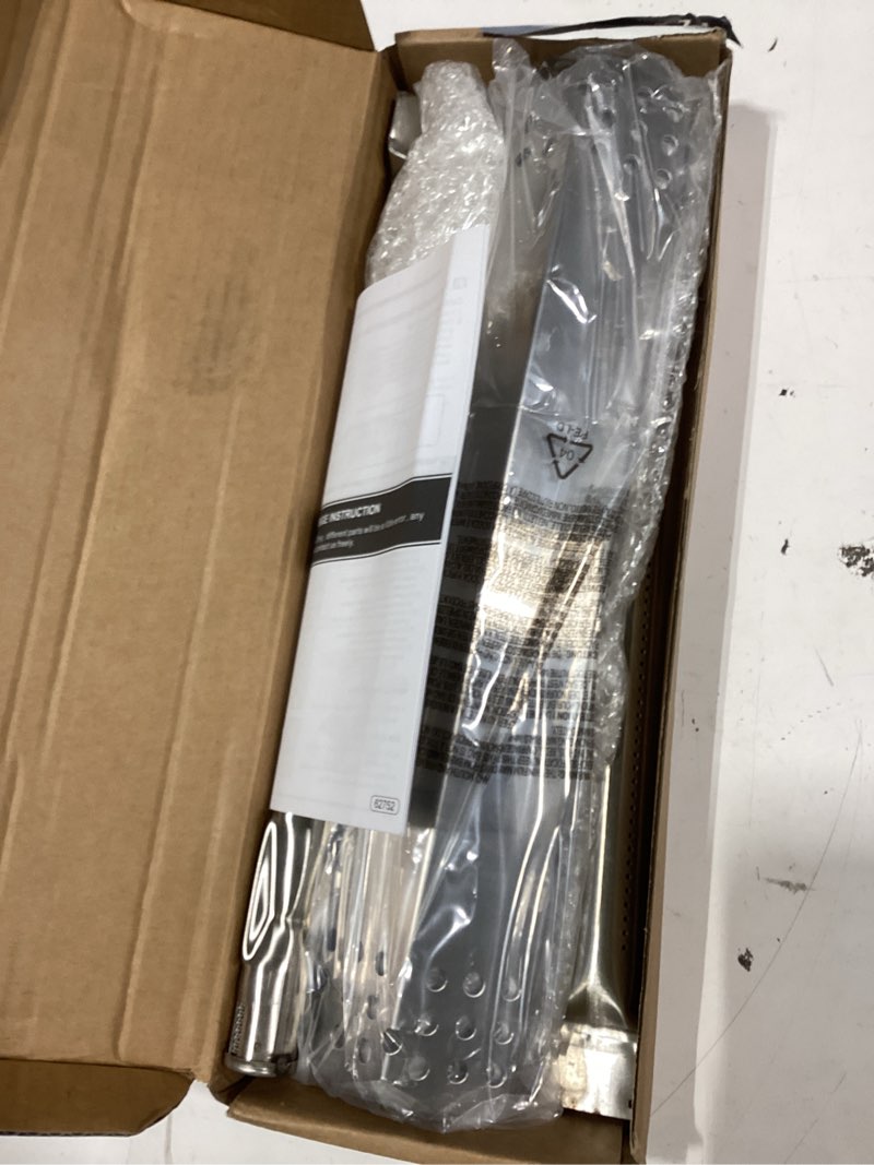 Condition photo showing As Is for grill burner heat plate kit - replacement part for monument 24367,17842, 24633,41847ng, 77352, 77352mb, igniter, 4 packs 16"