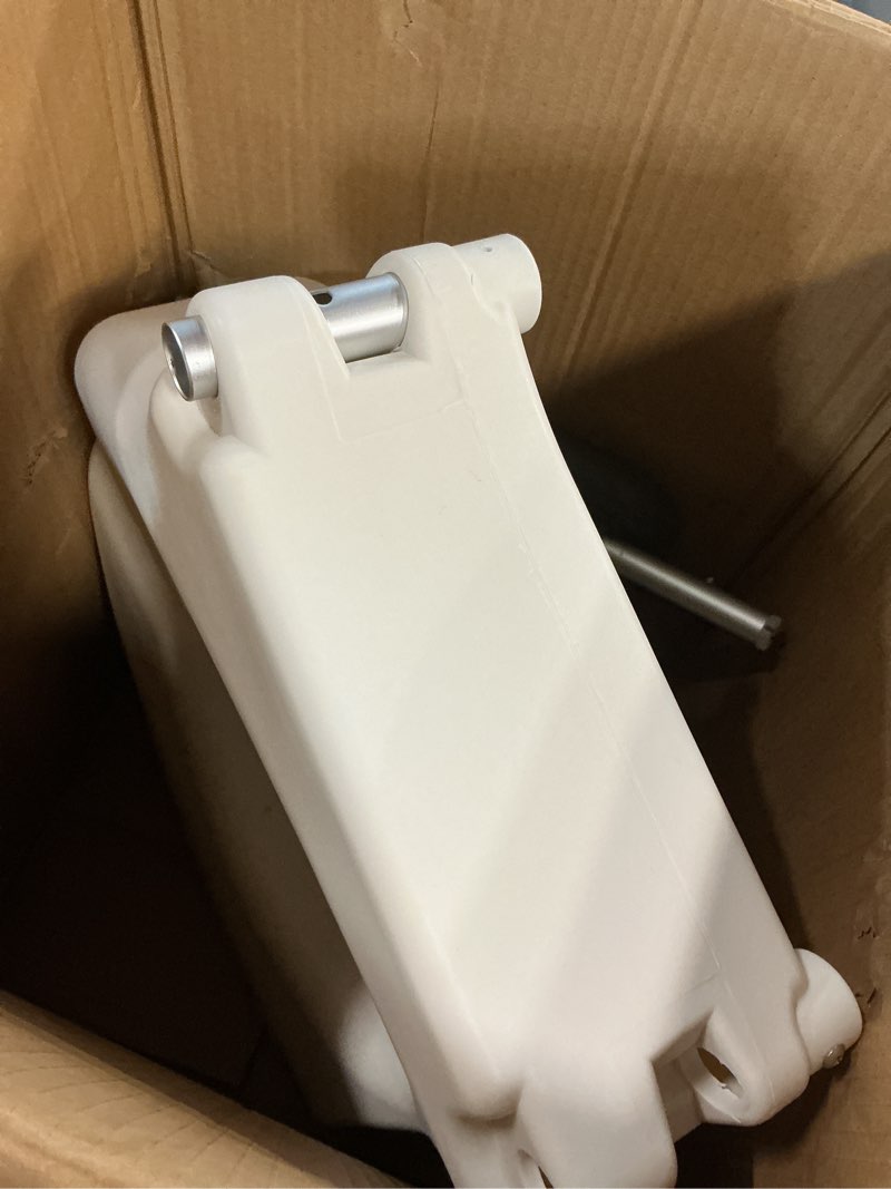Condition photo showing As Is for Bath SafetyRaised Toilet Seat Product Description: Elev.Toilet Seat w/ RemArms,RTL,1 EA