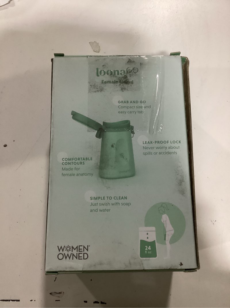 Condition photo showing New/Like New for LoonaGo Female Urinal – Portable, Odor-Blocking, Leakproof Pee Bottle – Discreet Bedside & Travel To