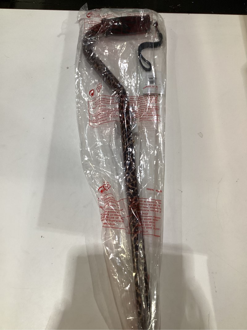 Condition photo showing Good Condition for DMI Adjustable Designer Cane with Offset Handle CHEETAH 1 Count (Pack of 1)