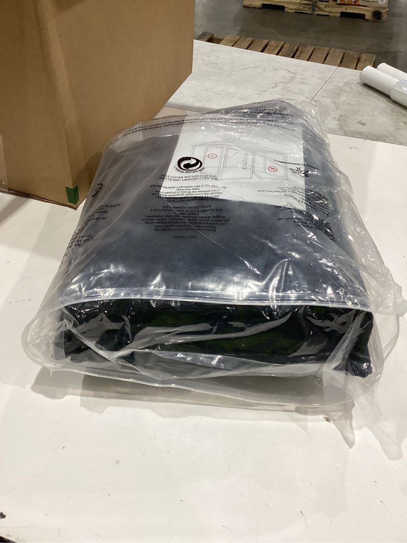 Condition photo showing Good Condition for olilawn gazebo universal replacement mosquito netting, 10' x 10' outdoor canopy net screen 4-panel sidewall curtain, with zippers, easy to install, fit for most gazebo 10x10 canopy, black 10' x 10' black
