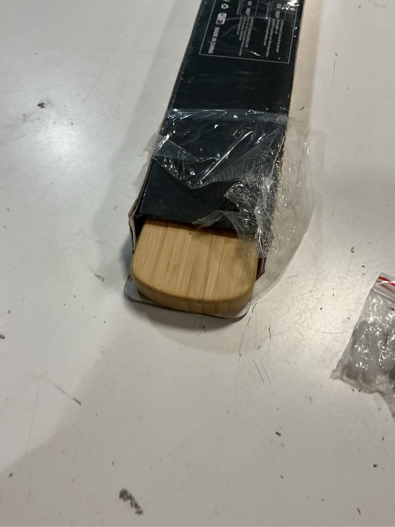 Condition photo showing Good Condition for swaitee magnetic knife holder for wall, 24 inch extra large bamboo knife strip with strong magnetism, space saver organizer for farmhouse/restaurant kitchen, housewarming gifts bamboo 24 inches