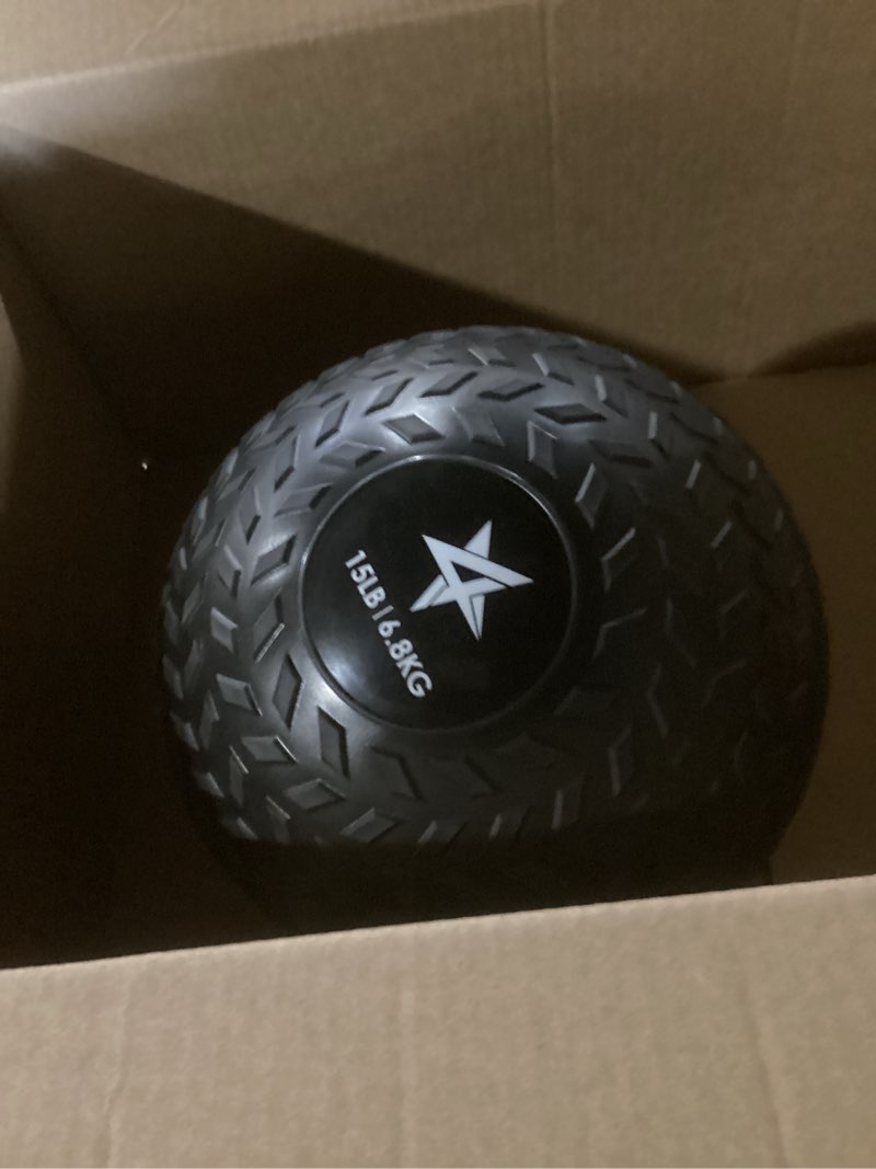 Condition photo showing Good Condition for amazon basics slam medicine balls for exercise 15 pounds