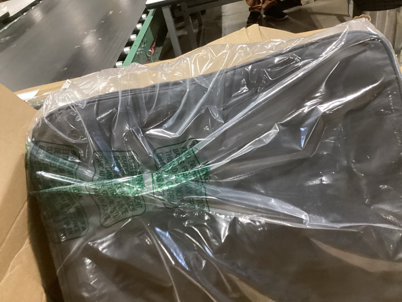 Condition photo showing Good Condition for YOREPEK 2 Layer Golf Trunk Organizer, Golf Gifts for Men with Separate Ventilated Compartment for 2 Pair Shoes, Waterproof Car Trunk Locker for Balls, Tees, Clothes, Gloves, Gifts for Golfers Standard-Black