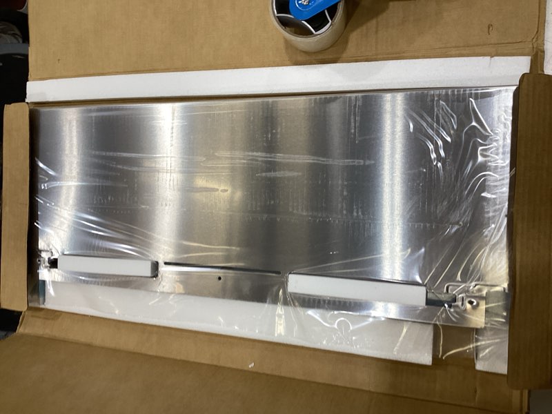 samsung slide-in range 9" backguard, stainless steel, nx-ab5900rs/aa