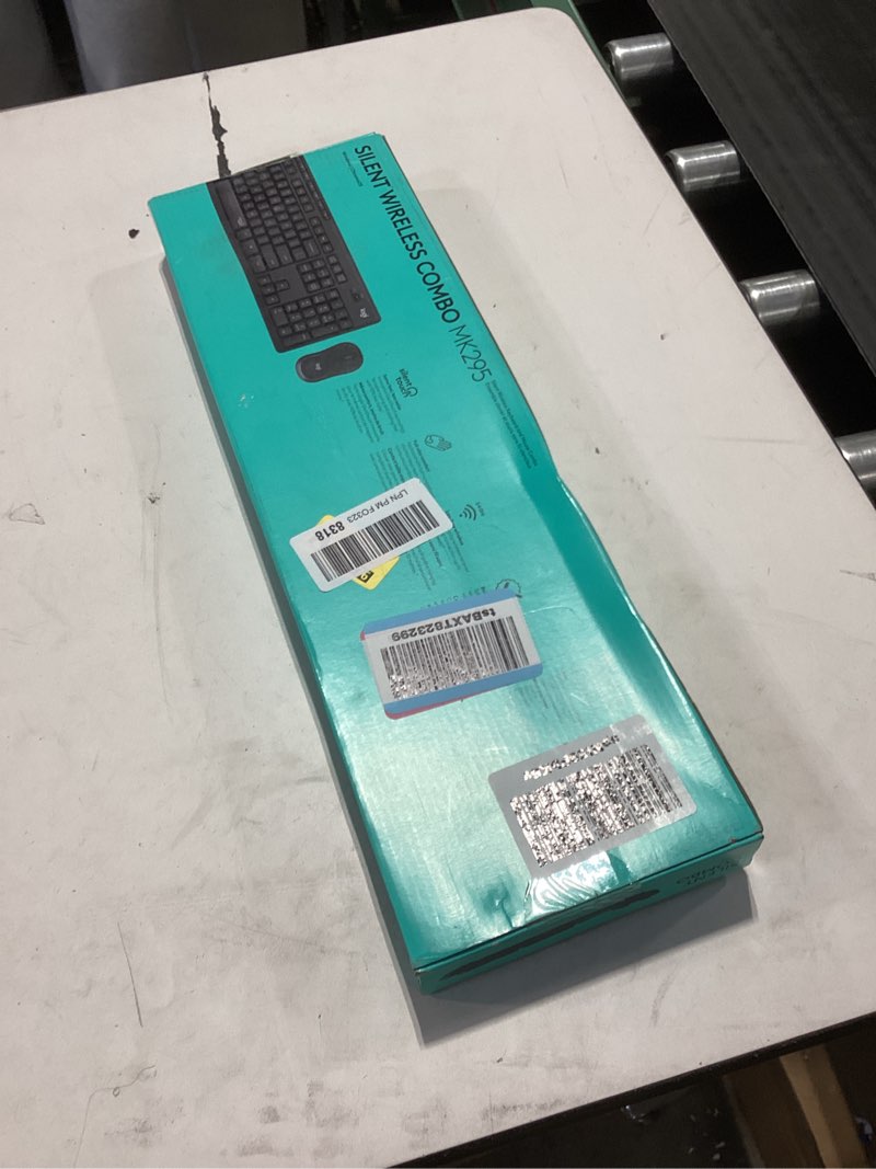 Condition photo showing Good Condition for Logitech MK295 Wireless Mouse & Keyboard Combo with SilentTouch Technology, Full Numpad, Advanced Optical Tracking, Lag-Free Wireless, 90% Less Noise - Graphite Black